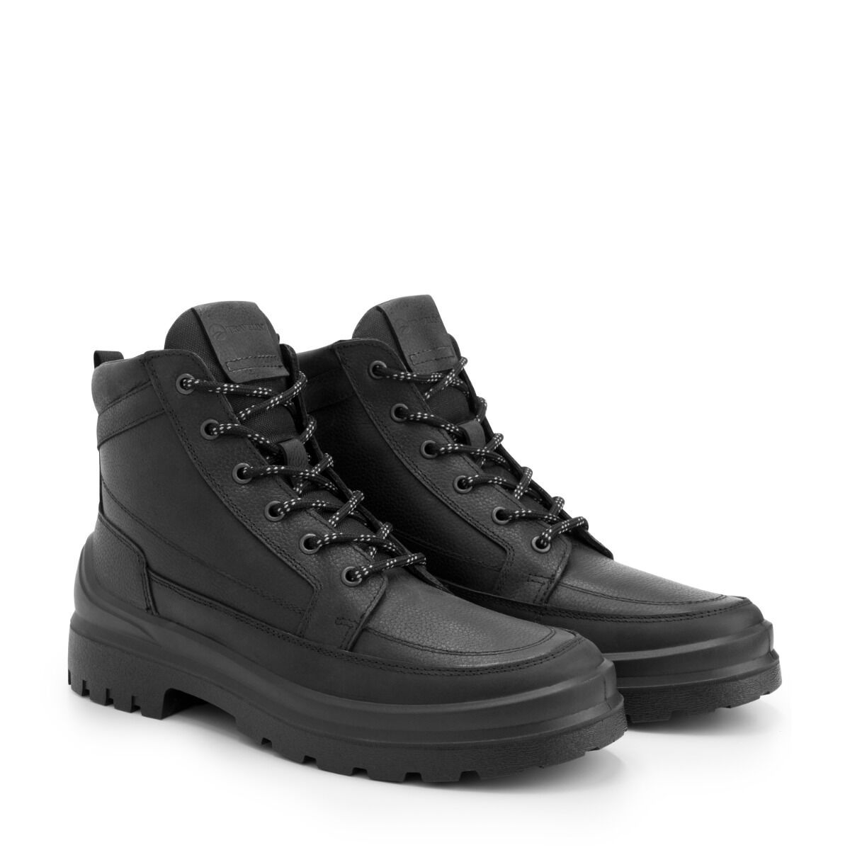 Travelin' Canmore schwarze Herren Schnürstiefel