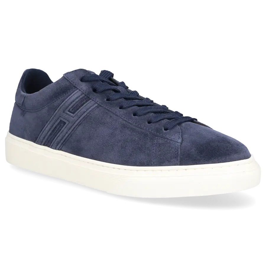 Hogan - Sneaker low H365 Veloursleder - blau
