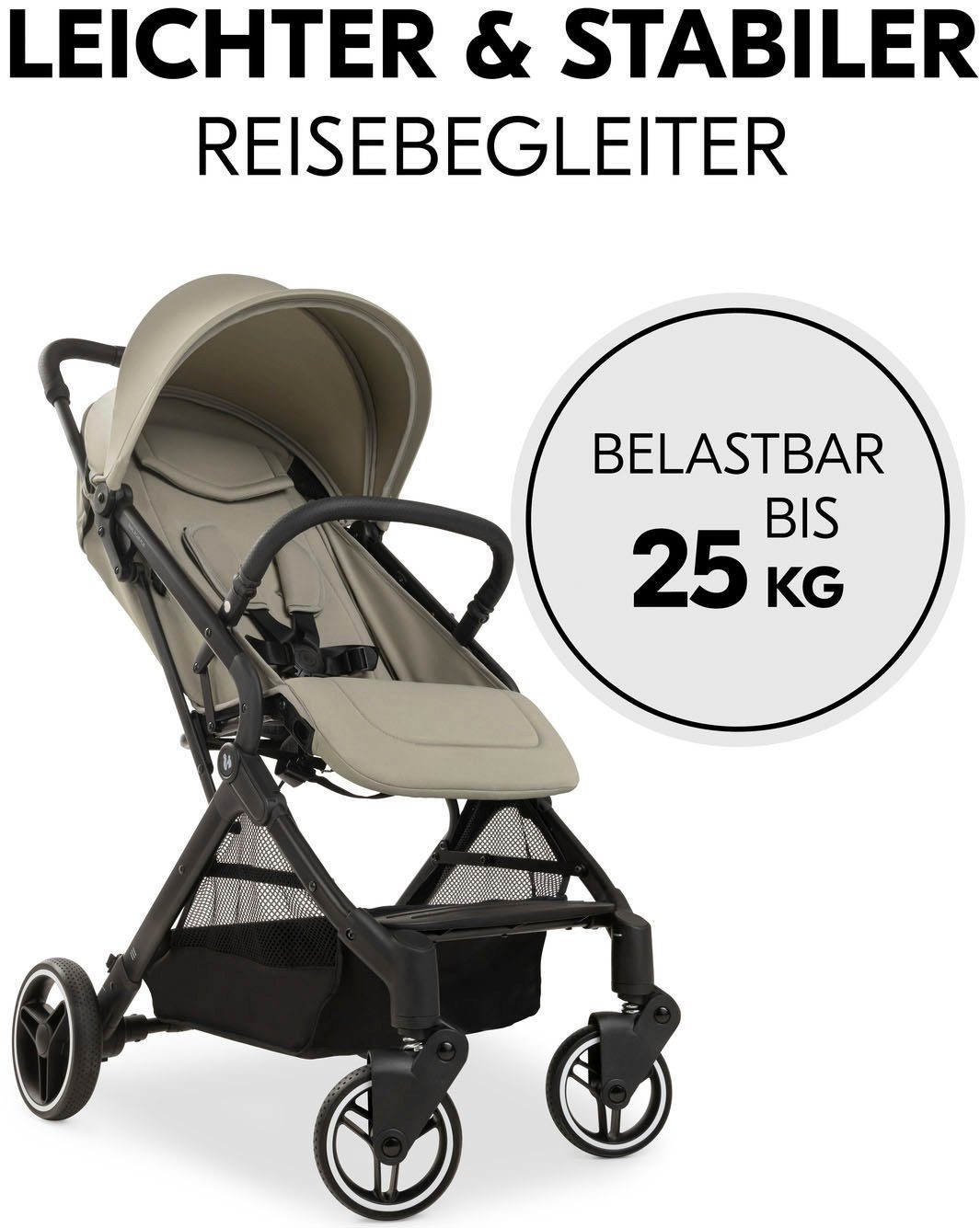 Hauck Kinder-Buggy Travel N Care Plus, dark olive
