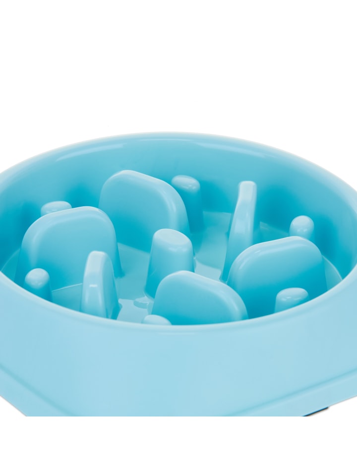 relaxdays Anti Schling Napf in Blau - 500 ml günstig kaufen onesize