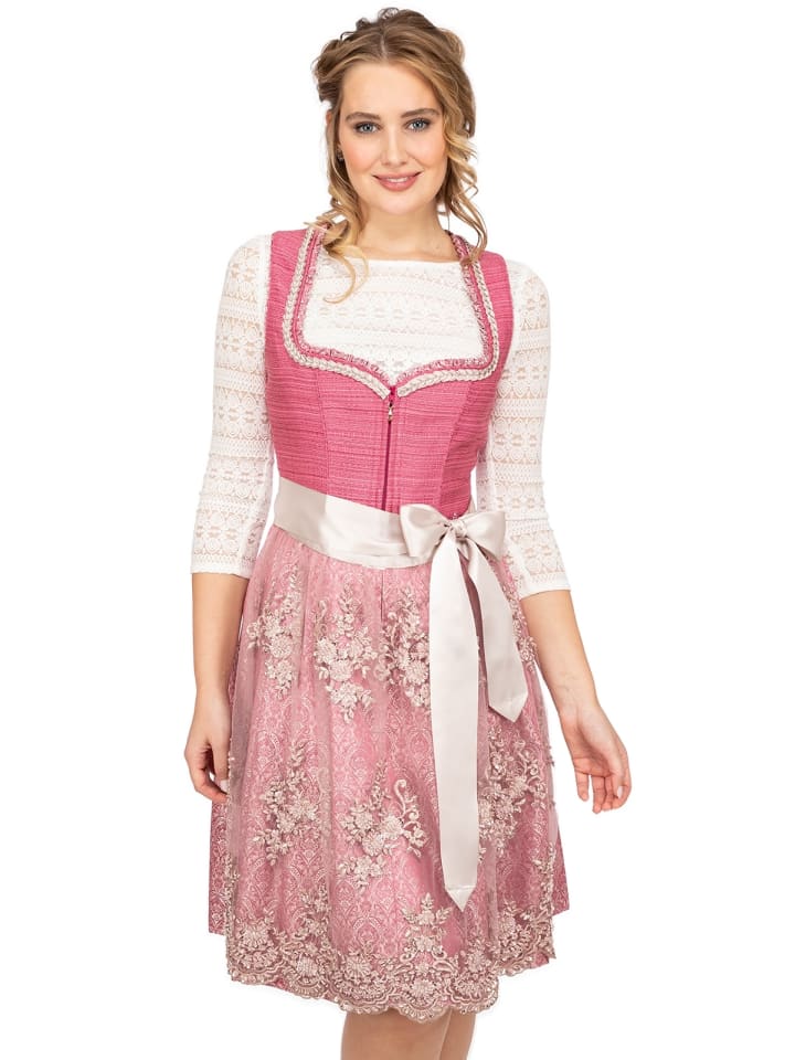 KRÜGER Dirndl 116165 in pink günstig kaufen