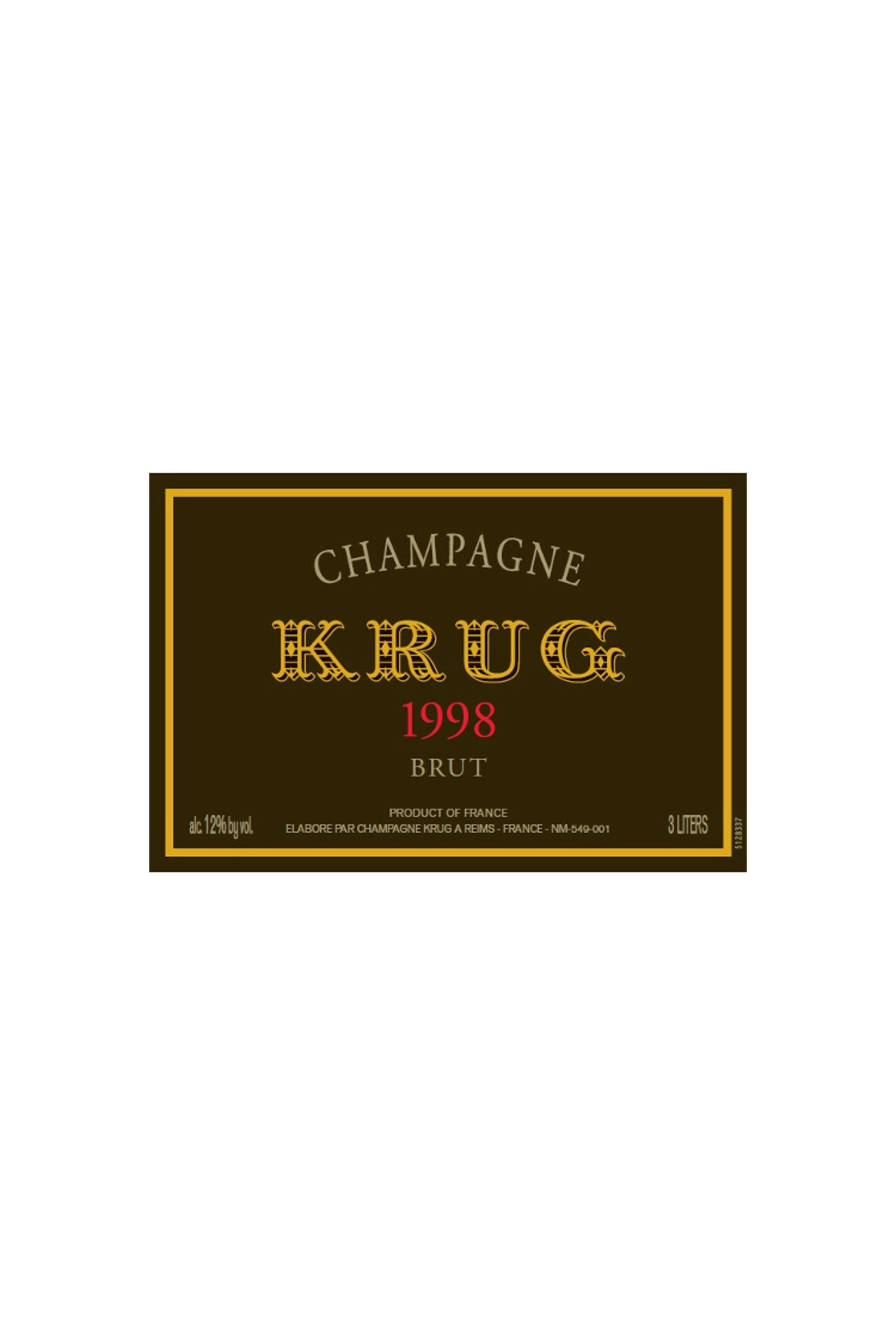 Krug Brut 1998, Champagne