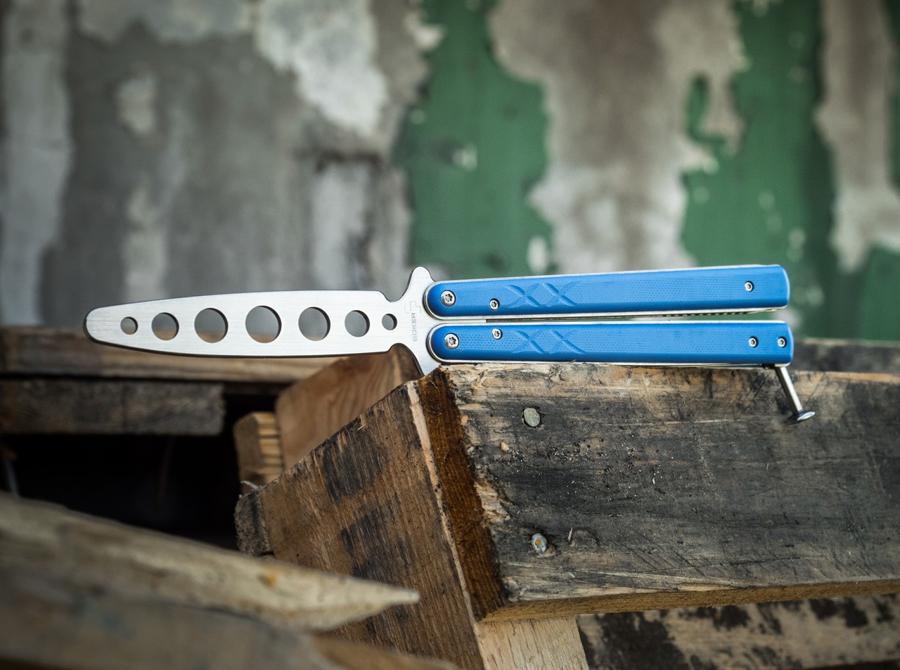 BHQ Balisong Trainer Blue