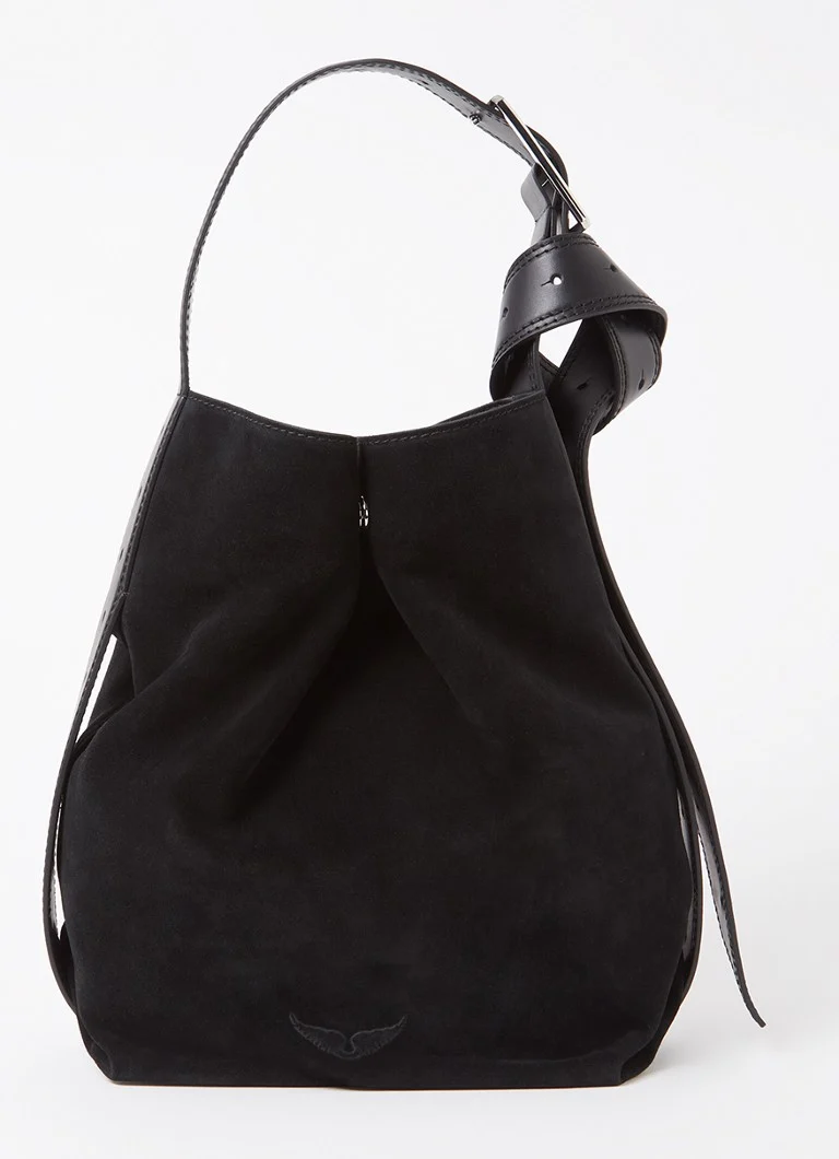 Zadig&Voltaire Le Cecilia mokkanahkainen olkalaukku