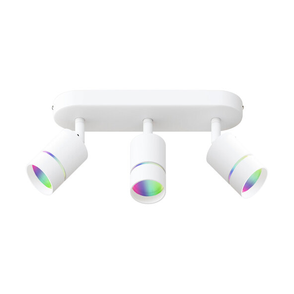 Smarter LED-Deckenstrahler Nalo, 3er Spot