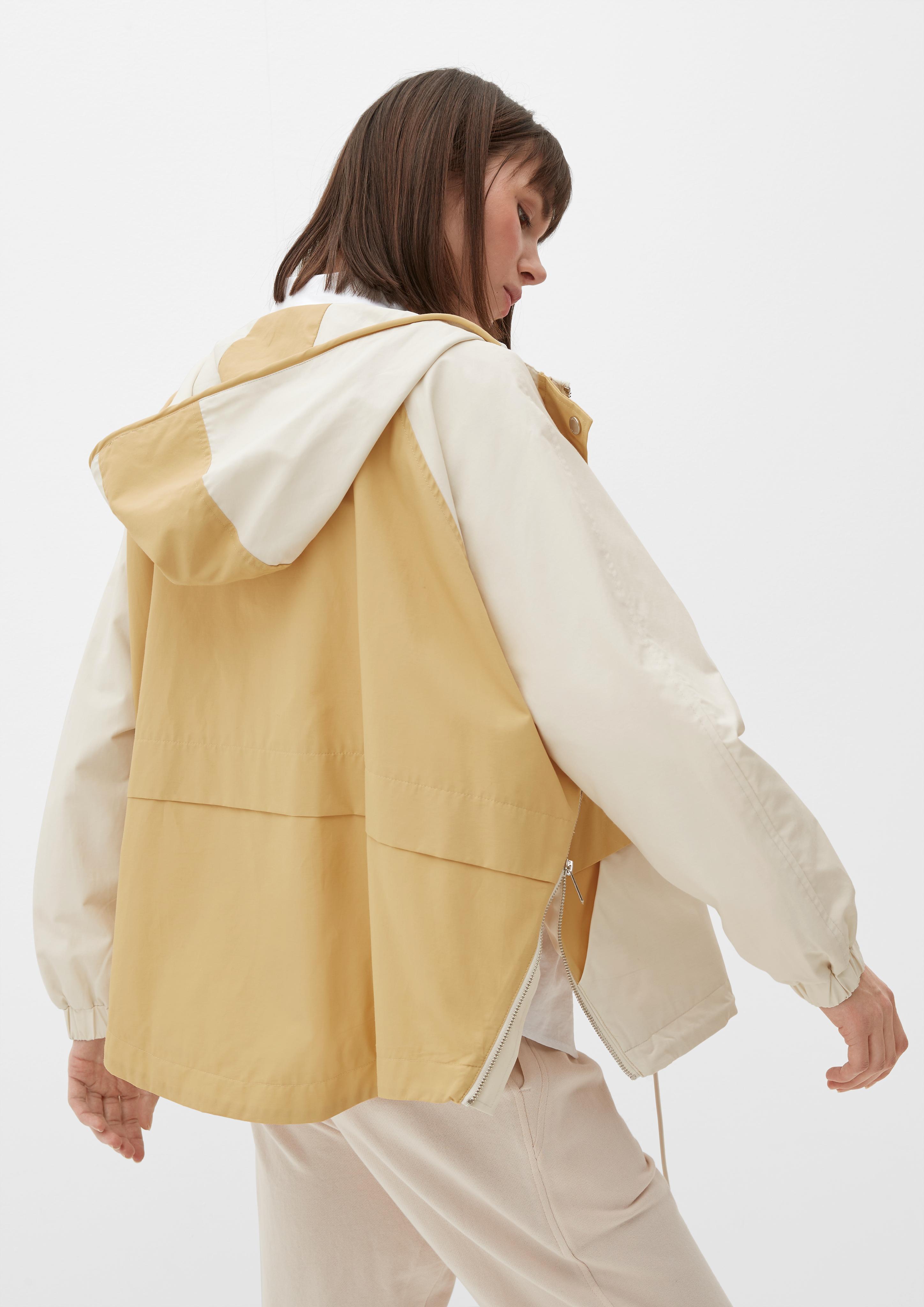 Outdoor-Jacke in Bicolor-Optik  2126468-0330