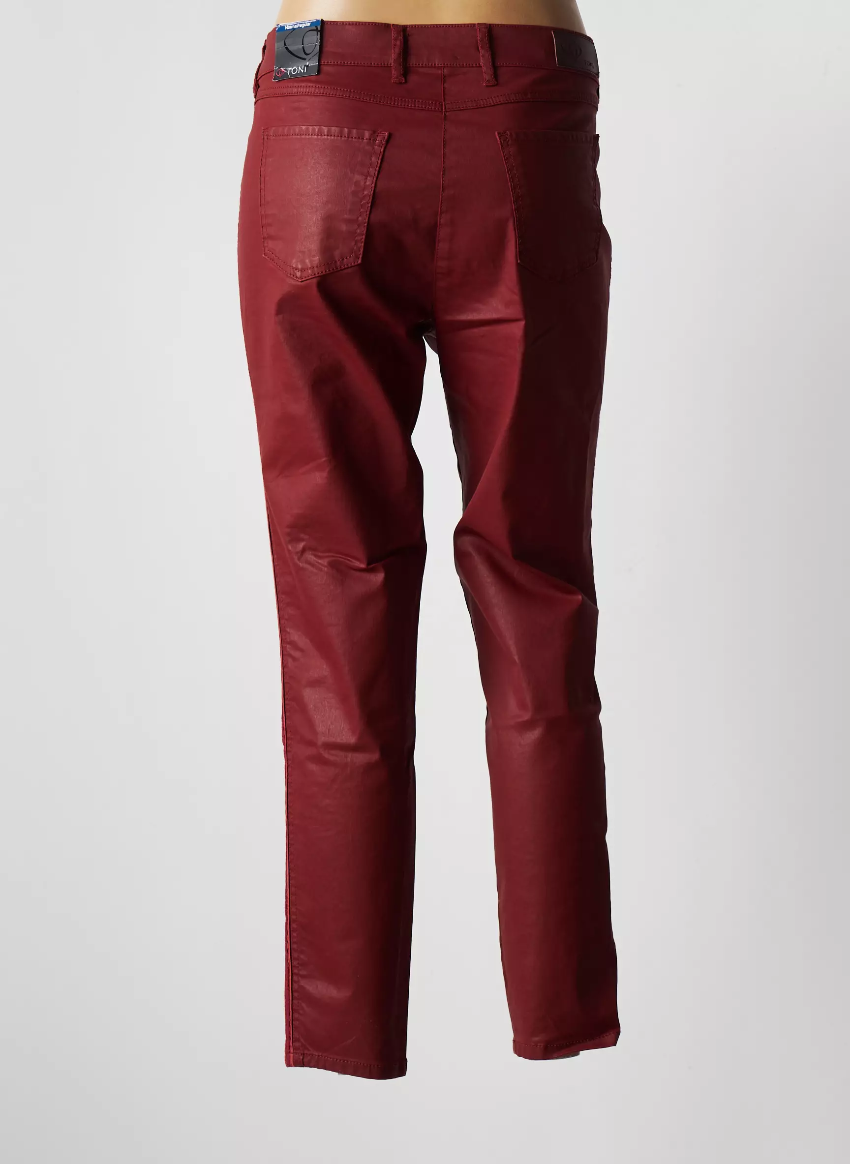 Toni Dress Pantalons Slim Femme couleur rouge