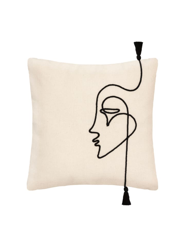 Atmosphera Créateur d'intérieur Deko Kissenbezug in beige günstig kaufen onesize