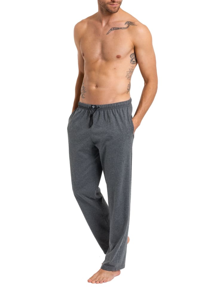 Haasis Bodywear Pyjamahose in Carbon günstig kaufen