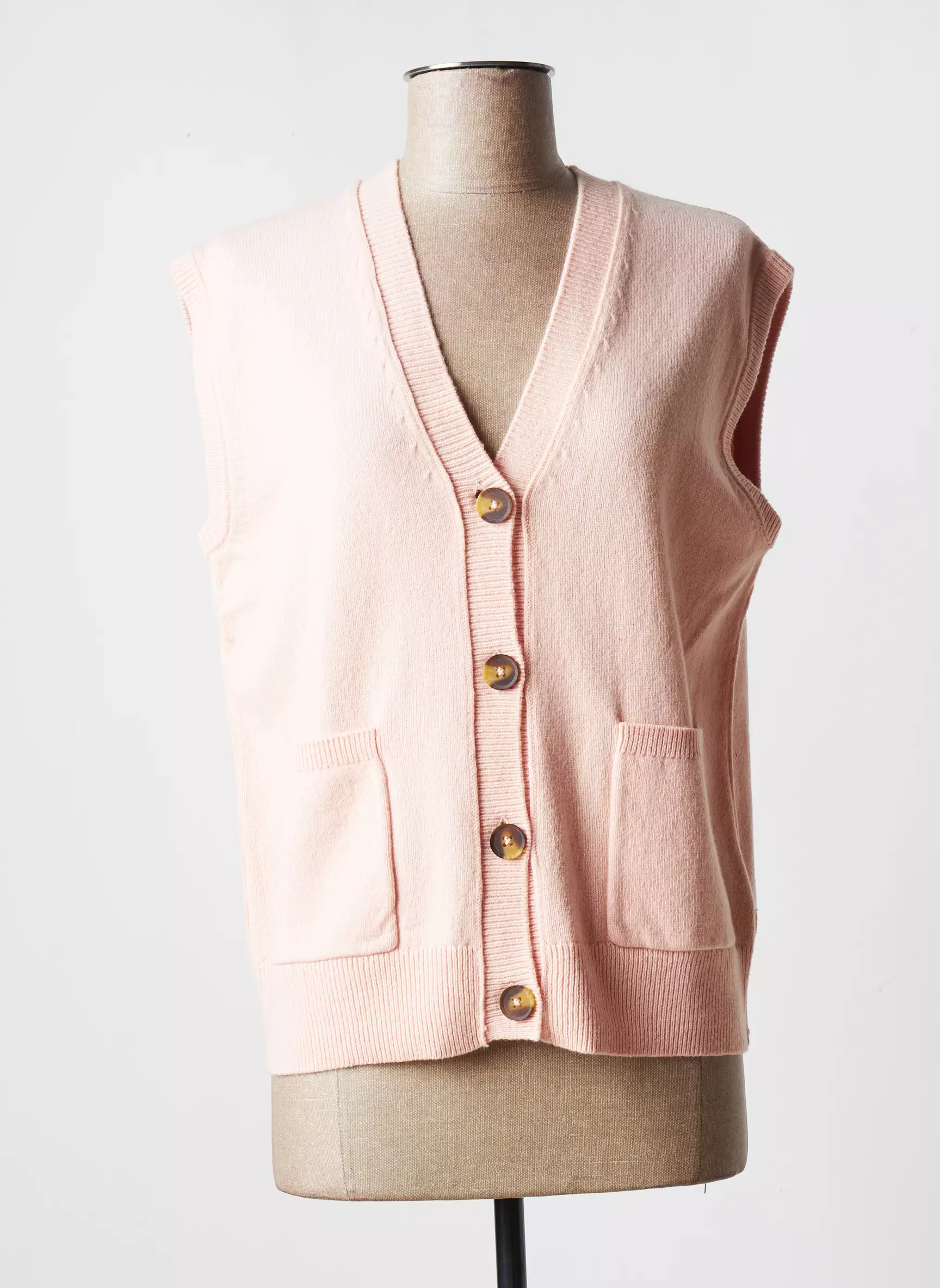 Set Gilet Femme couleur rose