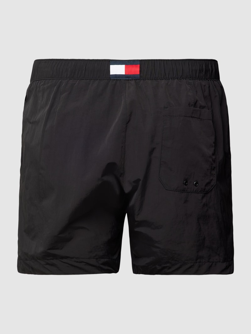 PLUS SIZE Badehose mit elastischem Bund in dunkelblau