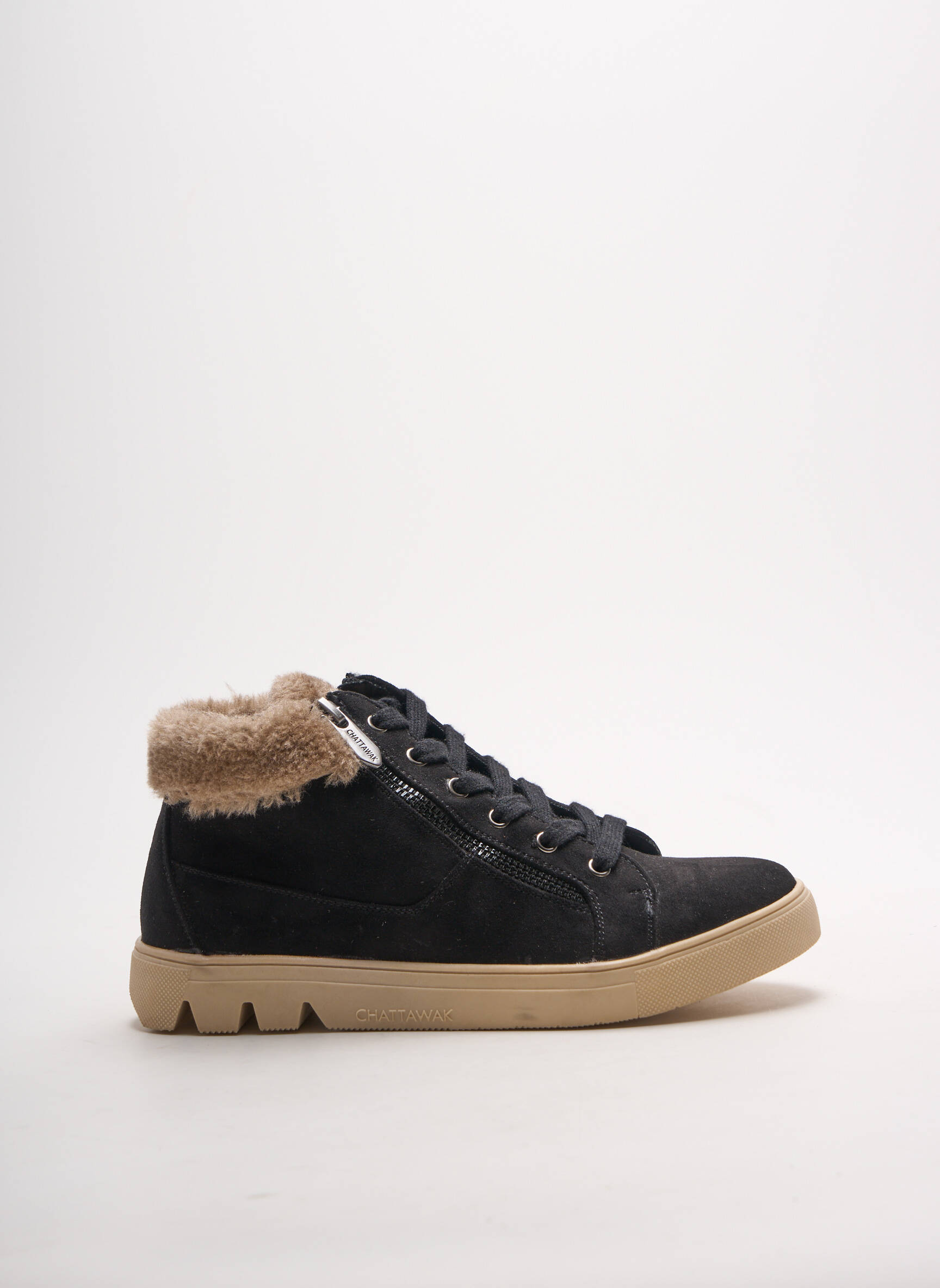 Chattawak Baskets Femme couleur noir