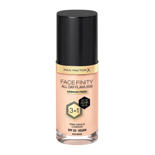 Max Factor Facefinity All Day Flawless 3-i-1 Foundation C40 Lys Elfenben 30 ml