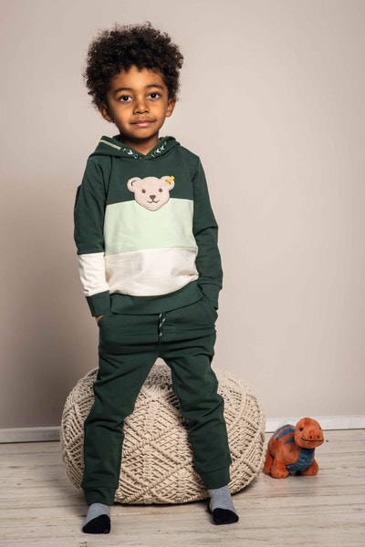 Sweatshirt, dunkelgrün für Jungs