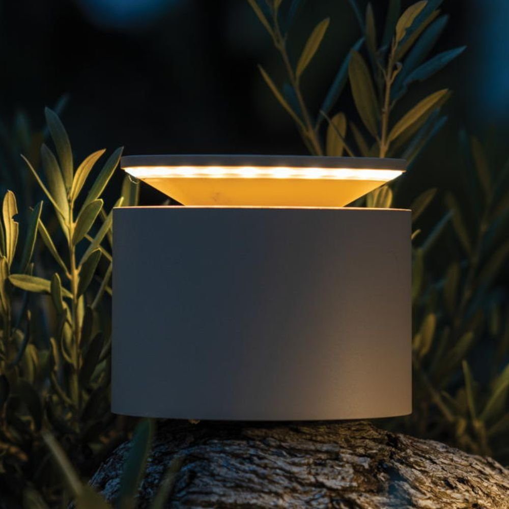 Zafferano LED Tischleuchte LED Akku Tischleuchte Push Up in Sandfarbig 2,2W 134lm IP54, keine Angabe, Leuchtmittel enthalten: Ja, fest verbaut, LED, warmweiss, Tischleuchte, Nachttischlampe, Tischlampe