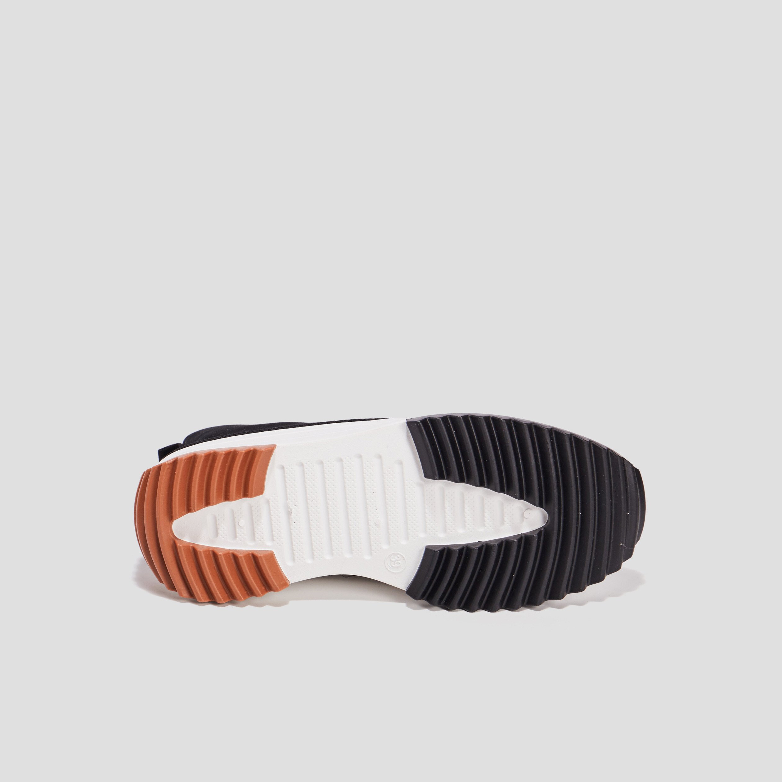 Baskets plateformes en toile Creeks noir femme | La Halle