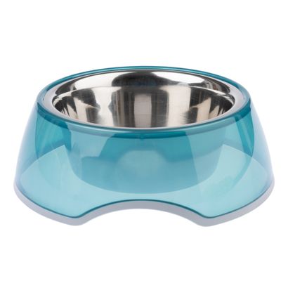 TIAKI Anti-Rutsch-Napf, transparent blau