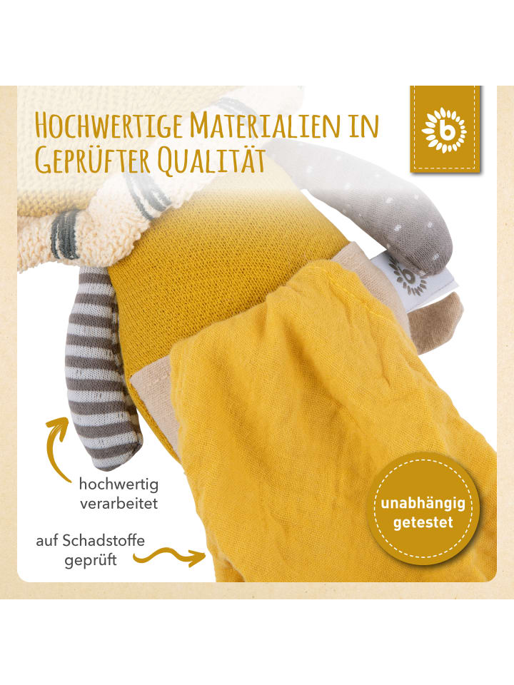 Bieco Spielwaren Kuscheltier Löwe mit Schmusetuch - ab Geburt in Gelb günstig kaufen onesize