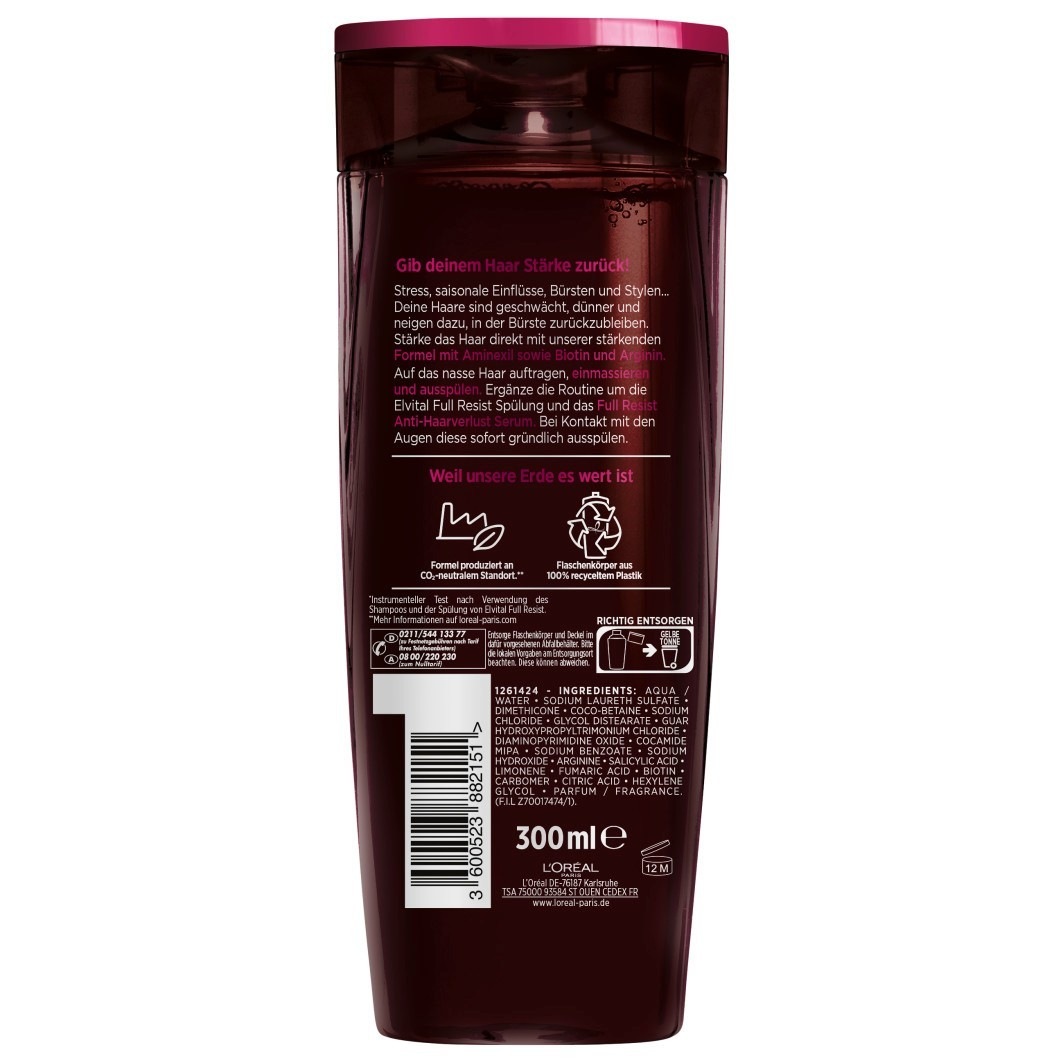 Full Resist Stärkendes Aufbau-Shampoo