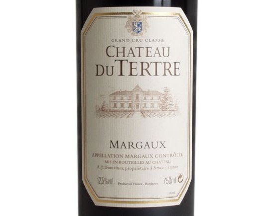 Château du Tertre 2000 Bordeaux Margaux