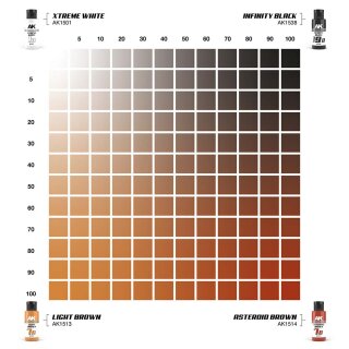 Dual Exo Set 7 - 7A Light Brown & 7B Asteroid Brown