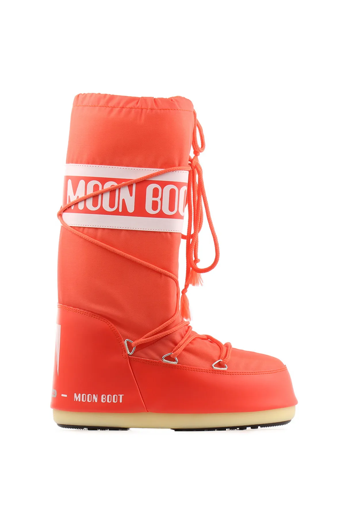 MOON BOOT  Stiefelette - Rot - Flacher Absatz