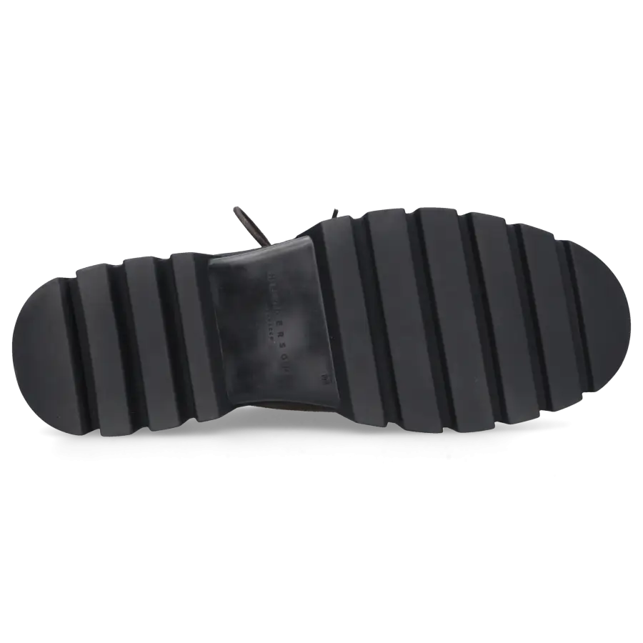 Henderson - Schnürschuhe 82242 Kalbsveloursleder - braun