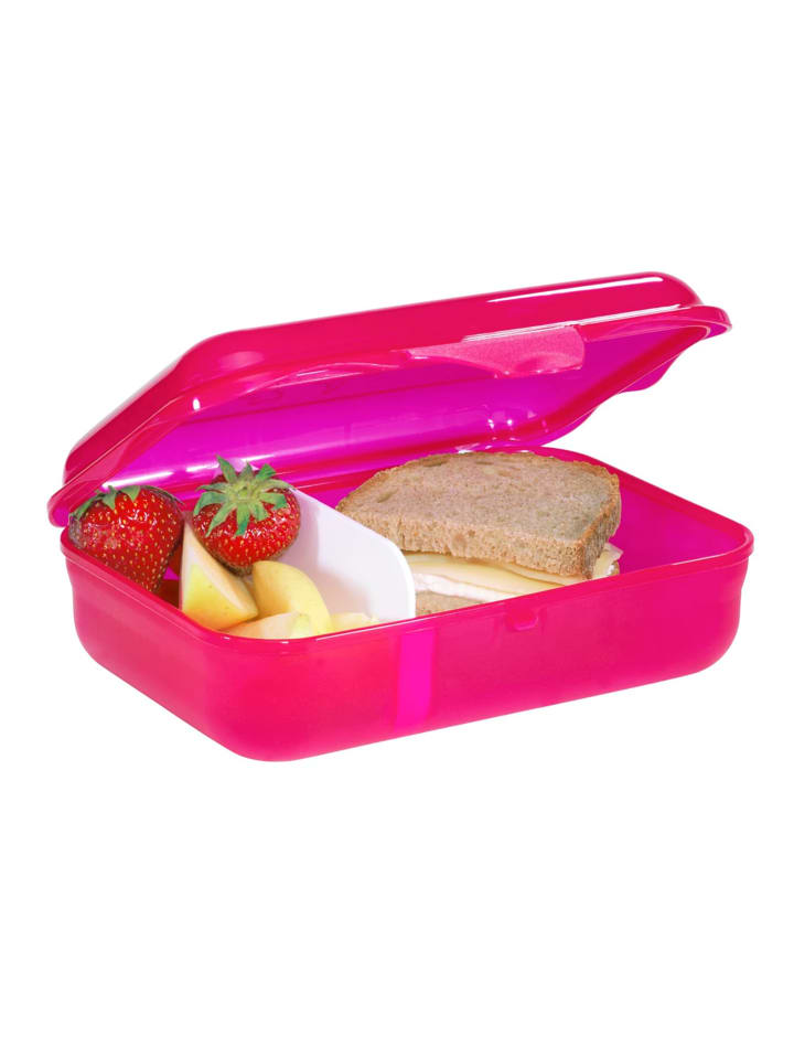 Step by Step Brotzeitbox, mit Klickverschluss in Glamour Star Astra, Pink günstig kaufen onesize