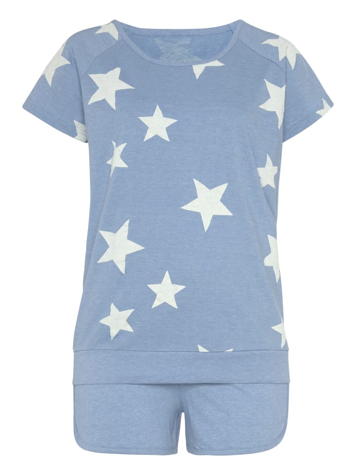 VIVANCE DREAMS Shorty in hellblau-marine- Sterne günstig kaufen