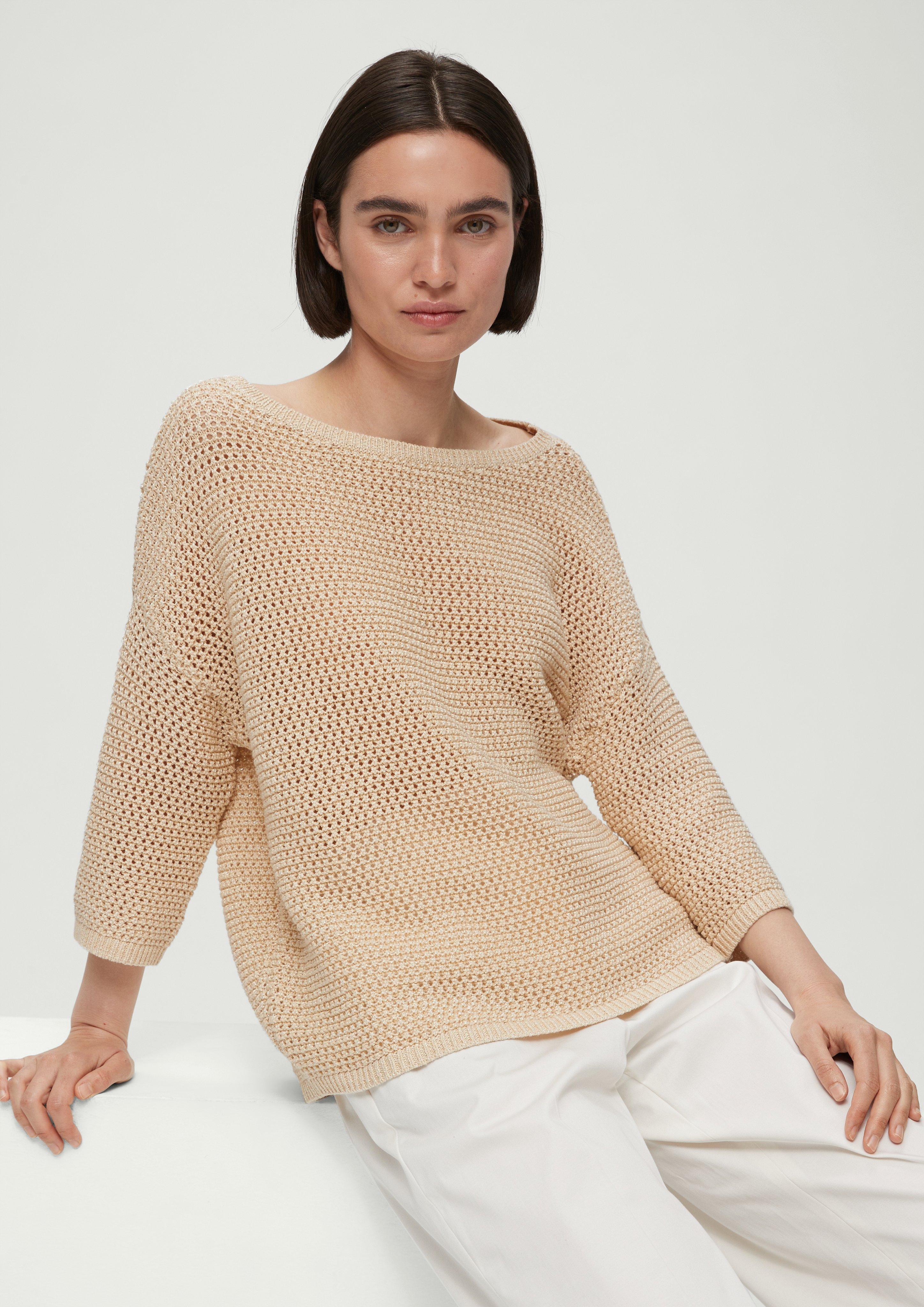 Strickpullover aus Häkelgarn  2126634-1027