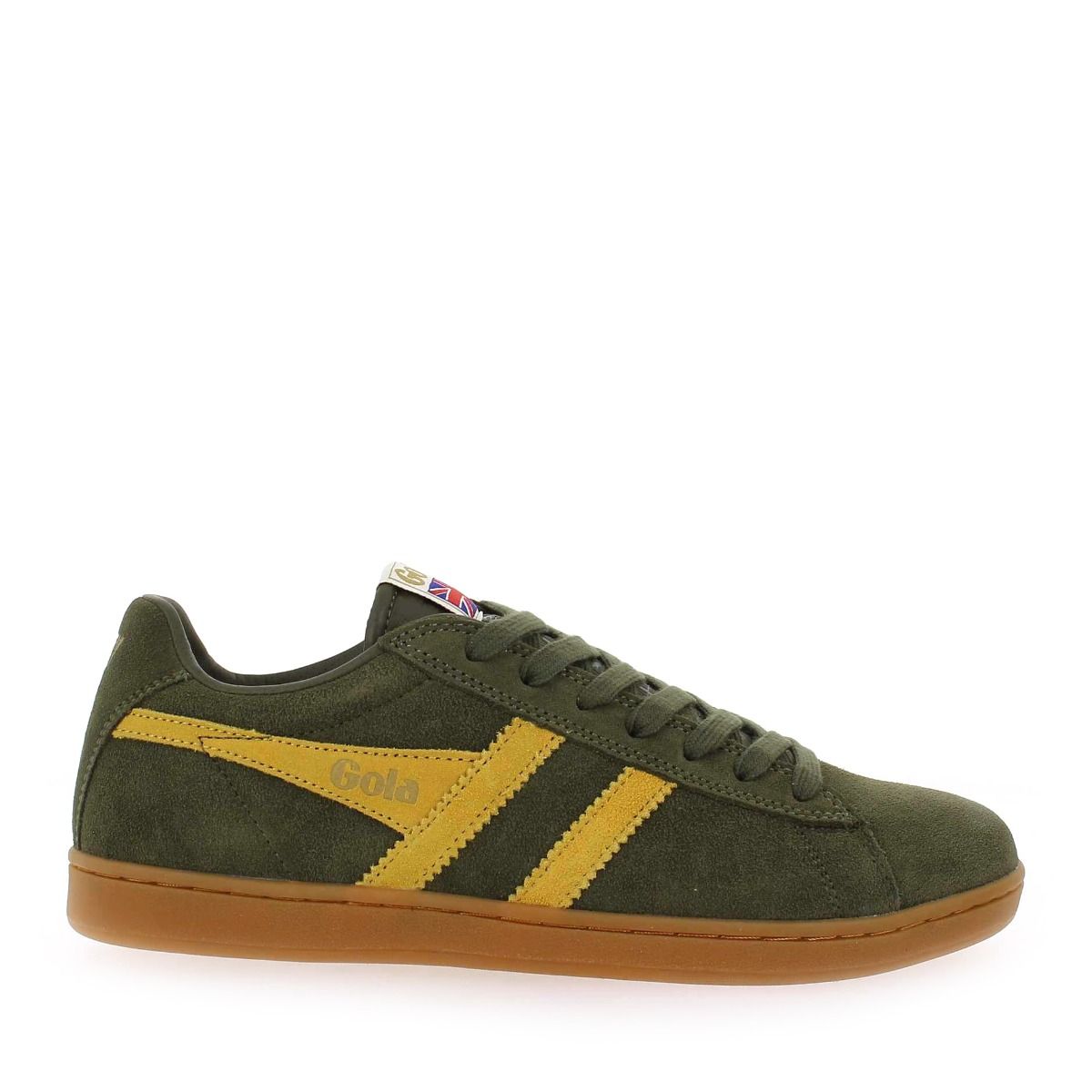 Gola  EQUIPE SUEDE CMA495 - Kaki Jaune