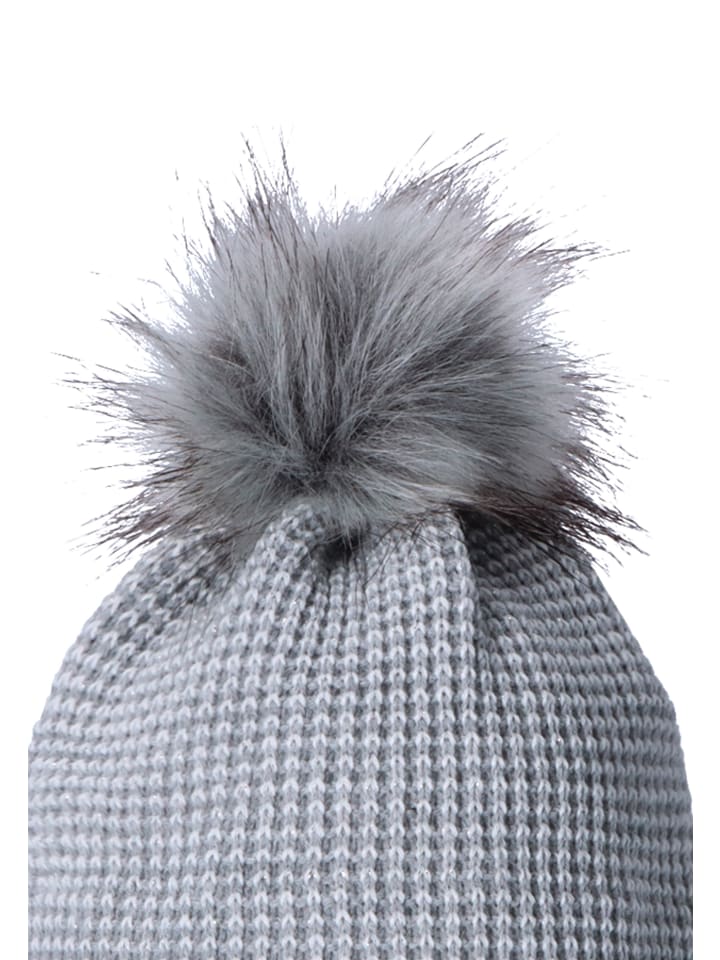 Sterntaler Bommelmütze Glitzereffekt in silber mel. günstig kaufen