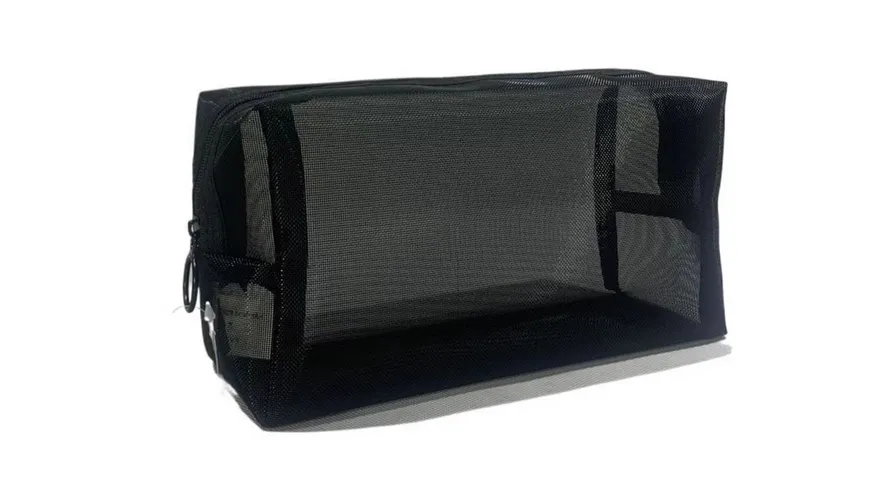 InCase Kosmetiktasche Mesh schwarz