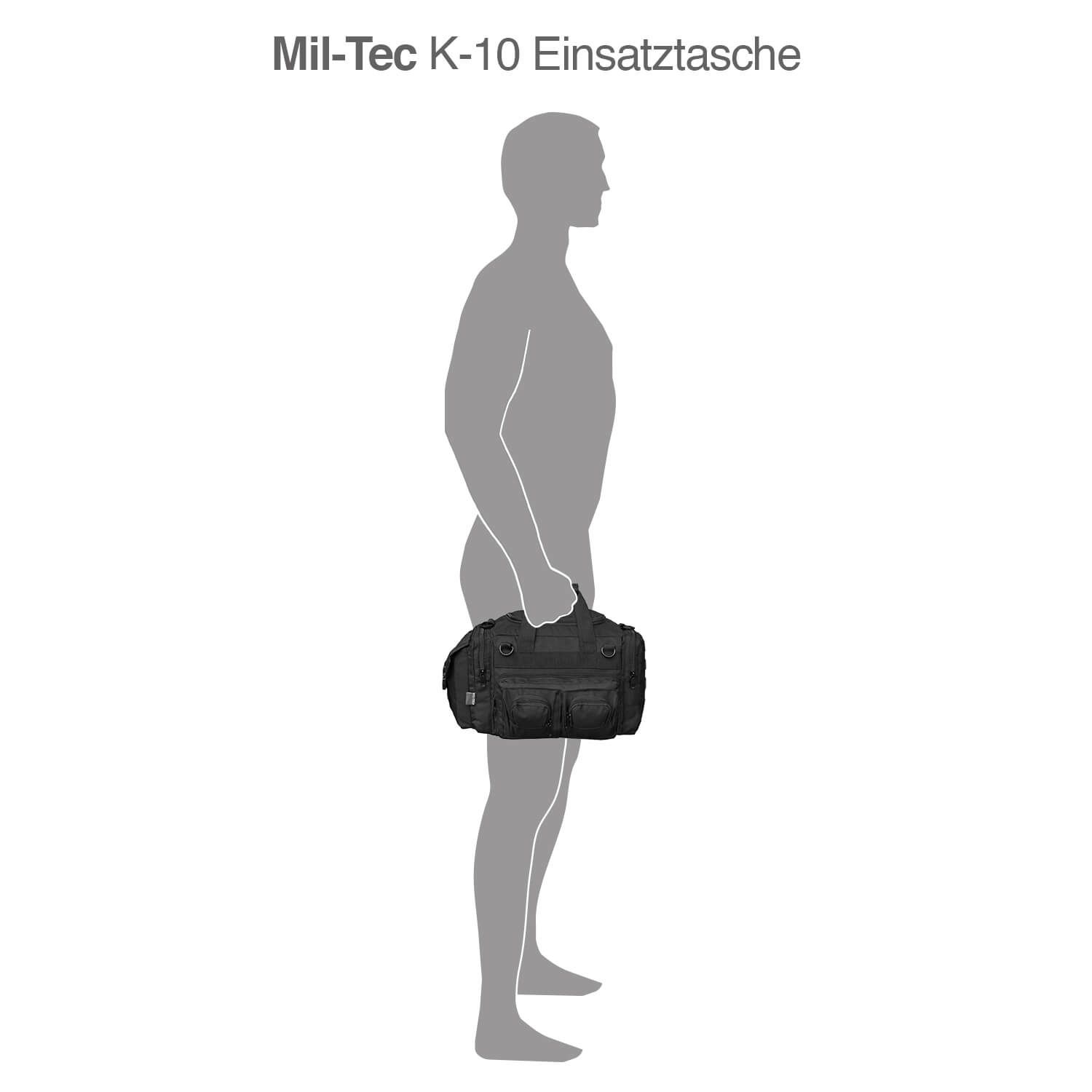K-10 Einsatztasche schwarz