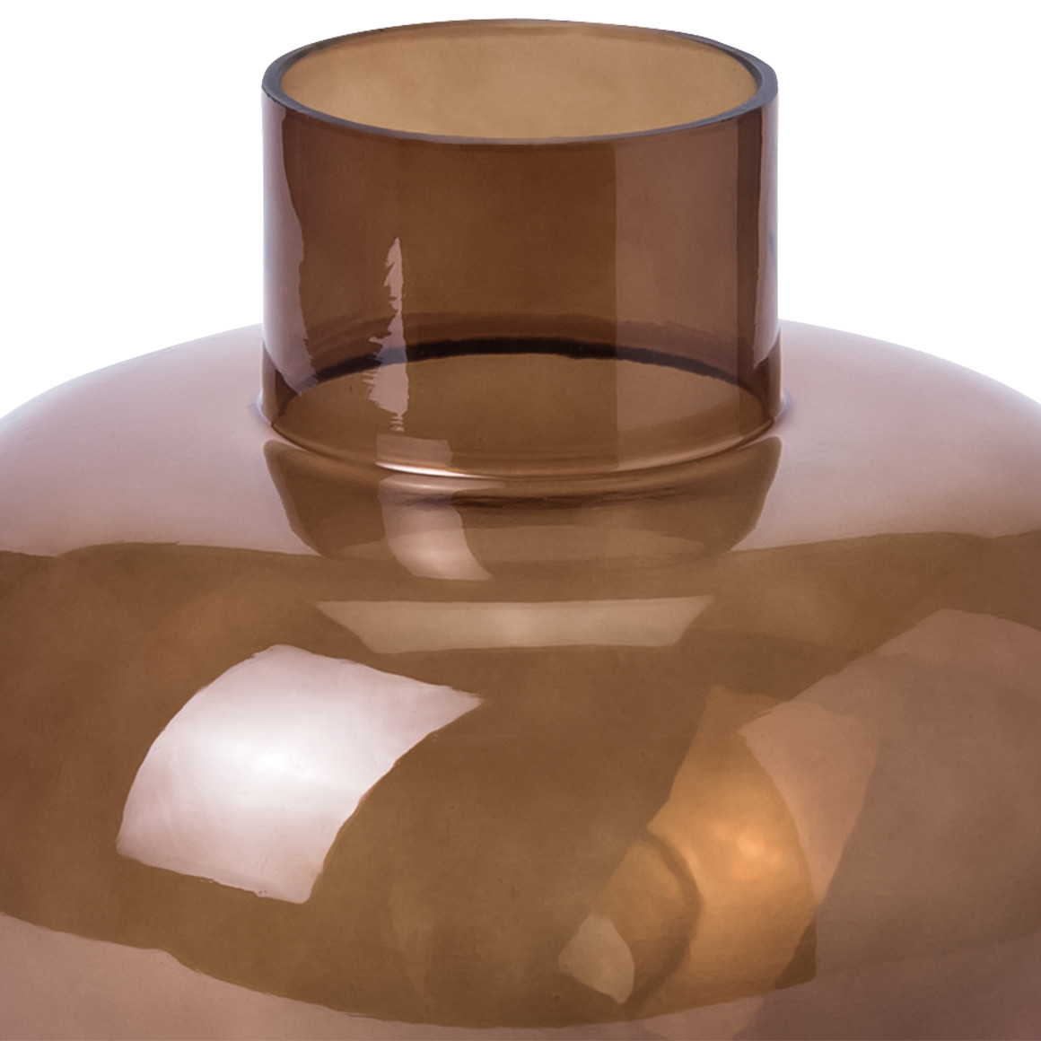 Große Vase in bauchiger Form