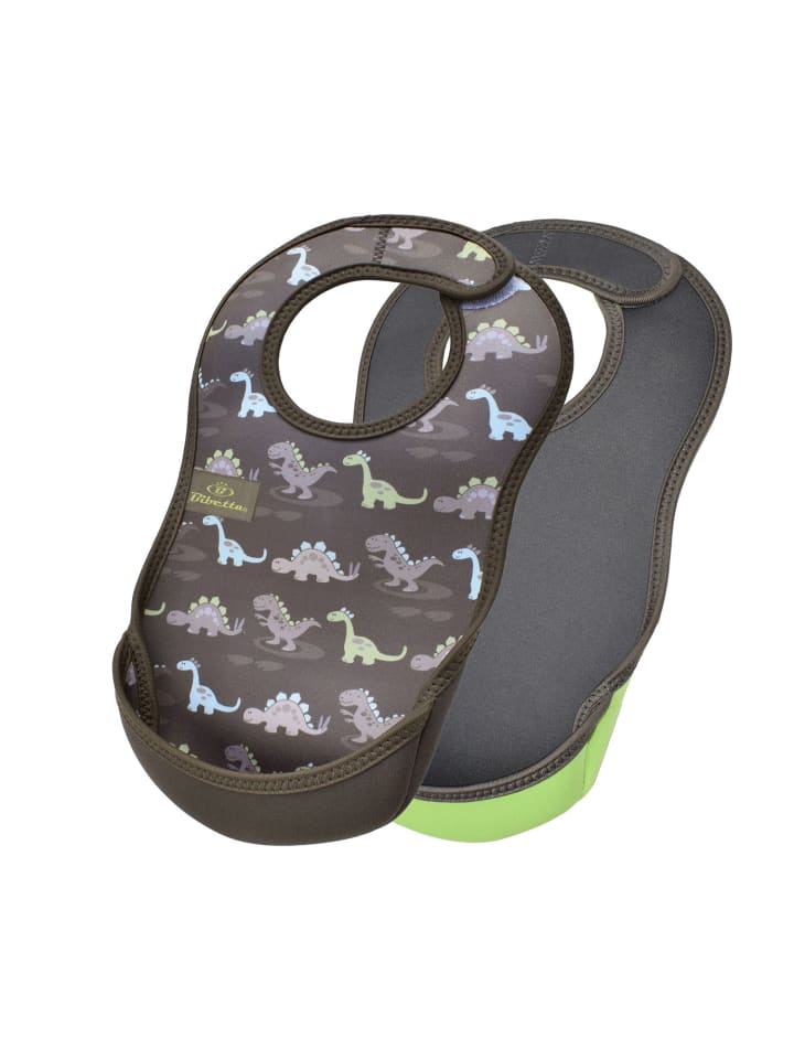 Bibetta Lätzchen UltraBib Neopren-Lätzchen Dinosaurier günstig kaufen onesize
