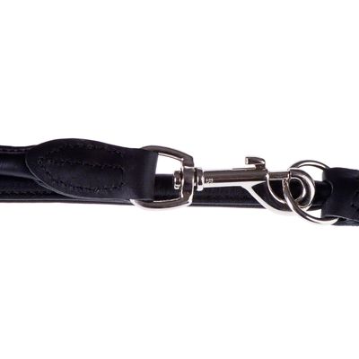 HUNTER Hundeleine Round & Soft Elk schwarz