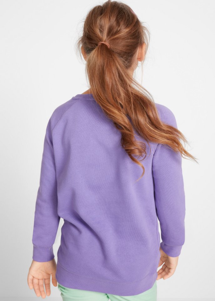 Mädchen Sweatshirt aus Bio-Baumwolle
