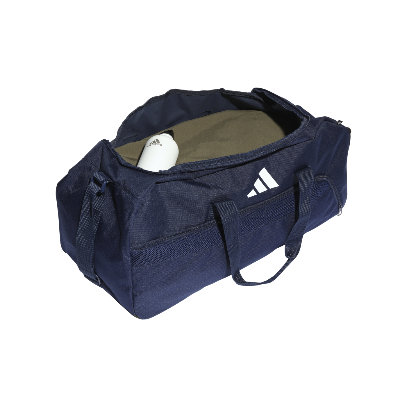 adidas Tiro League Duffel Bag Gr. M Blau Schwarz