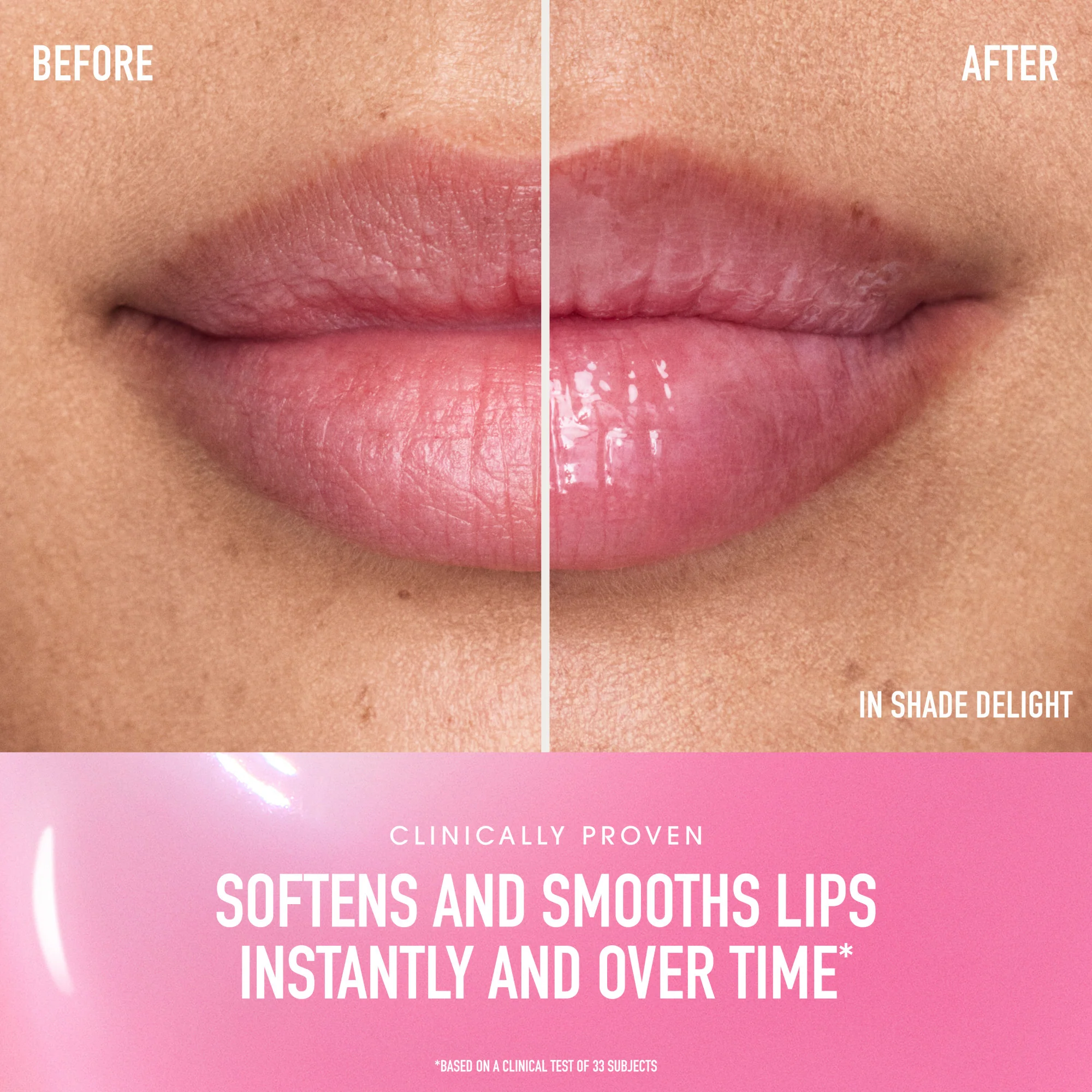 Aceite labial nutritivo con brillo