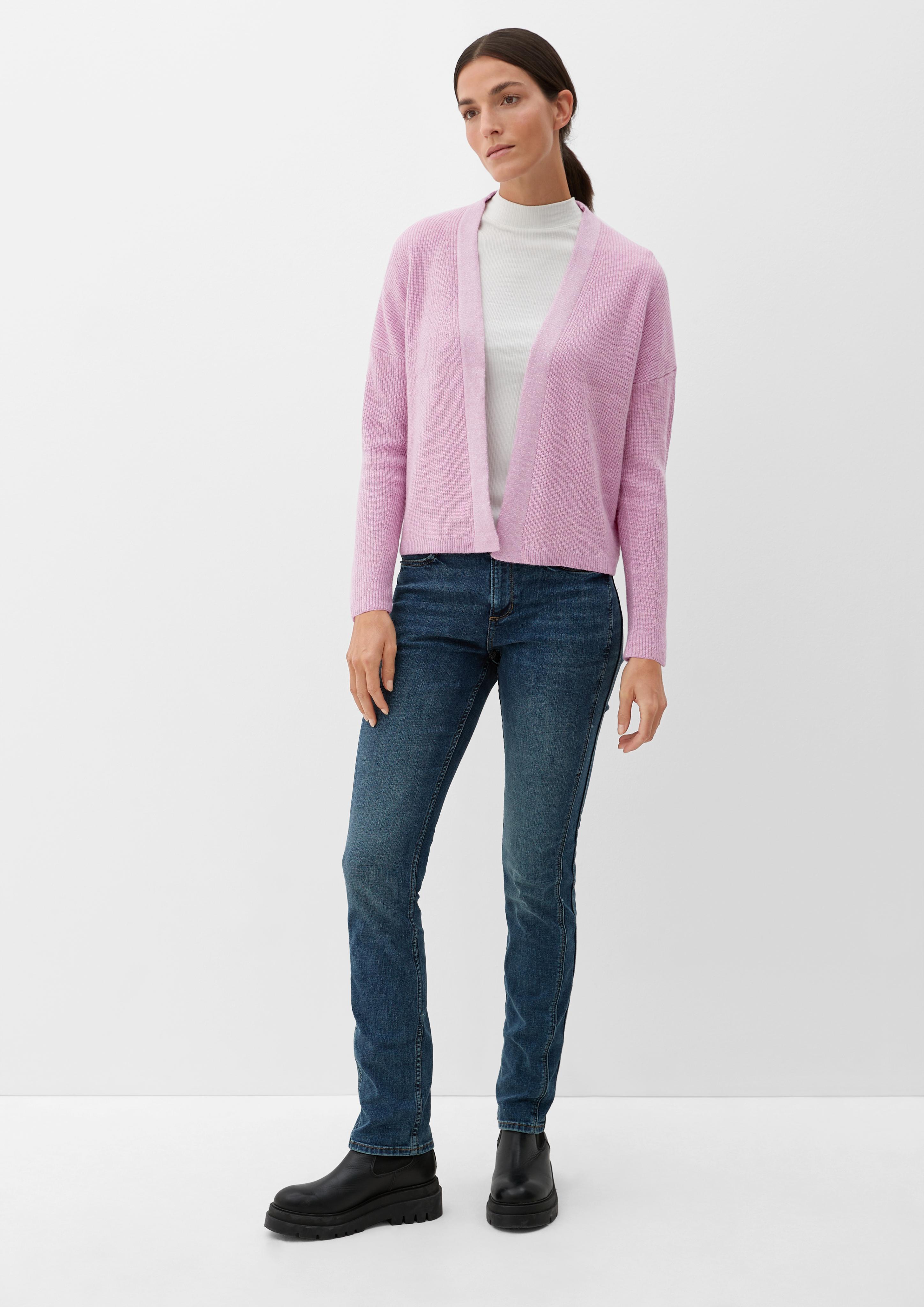 Cardigan mit Glitzergarn  2123789-40W7