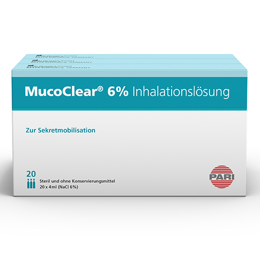 MUCOCLEAR 6% NaCl Inhalationslösung  60X4 ml  Inhalationslösung
