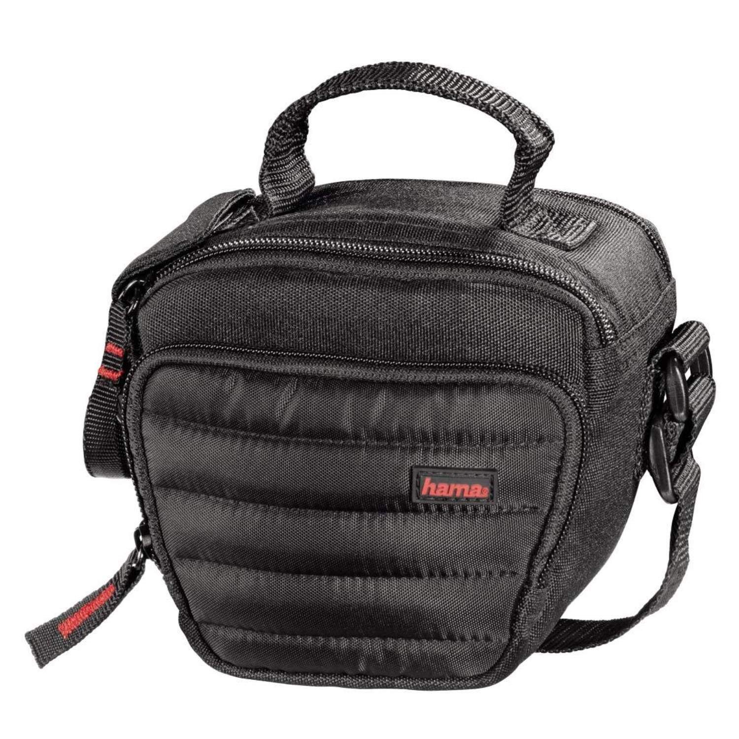 Hama Kameratasche Kamera-Tasche Colt Universal Case Hülle, Inneneinteilung, Schultergurt, Tragegriff, Zubehör-Tasche, Innenfutter