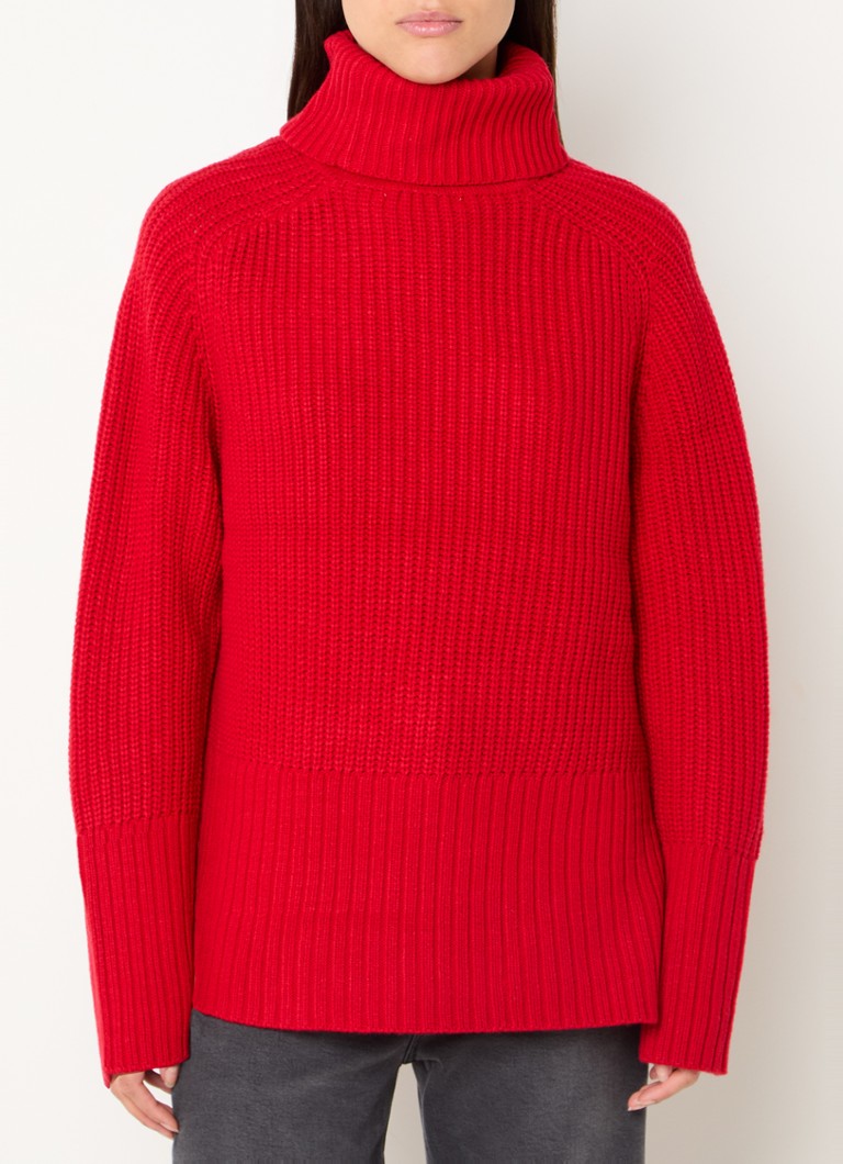 Πόλο Μπλούζα Neo Noir Maggie Wool Blend Chunky Knit