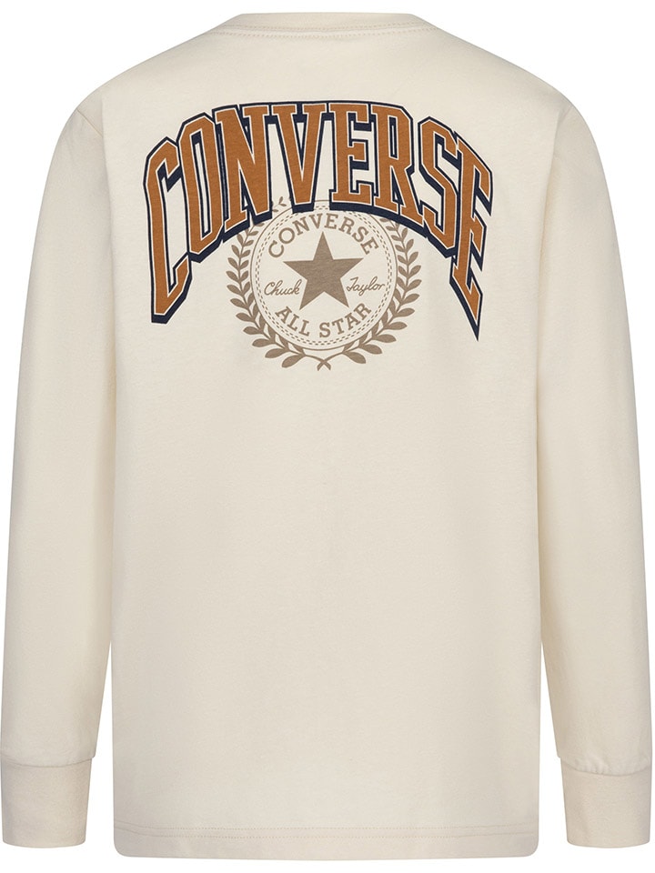 Converse Sweatshirt in Creme günstig kaufen