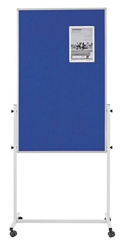magnetoplan Universalboard Weiß, Blau 75 x 2,2 cm
