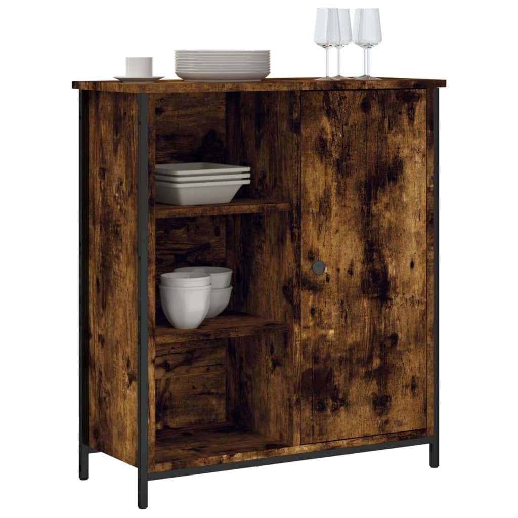 vidaXL Sideboard Sideboard Räuchereiche 70x30x80 cm Holzwerkstoff (1 St)