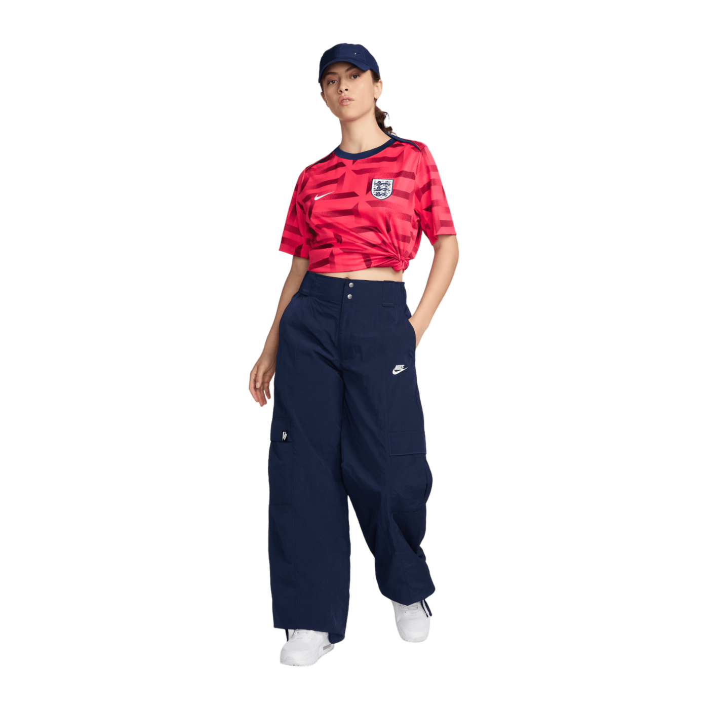 Nike England Prematch Shirt EM 2024 Rot F660