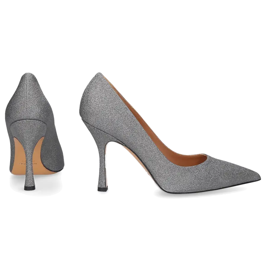 EN AVANT - Pumps 2427 Glitter - silber