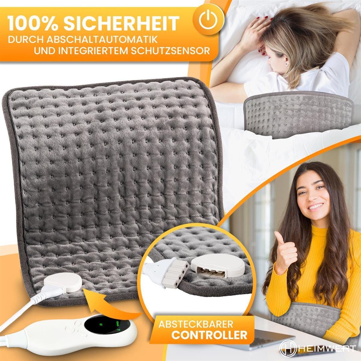 HEIMWERT Heizkissen Wärme-, Heizkissen mit Abschaltautomatik